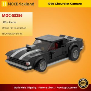 Technician Moc 58256 1969 Chevrolet Camaro By Legotuner33 Mocbrickland (5)