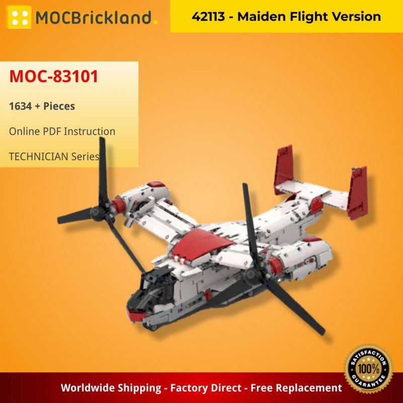 MOCBRICKLAND MOC-83101 42113 – Maiden Flight Version