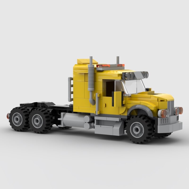 MOCBRICKLAND MOC-84964 Truck & Dump Trailer