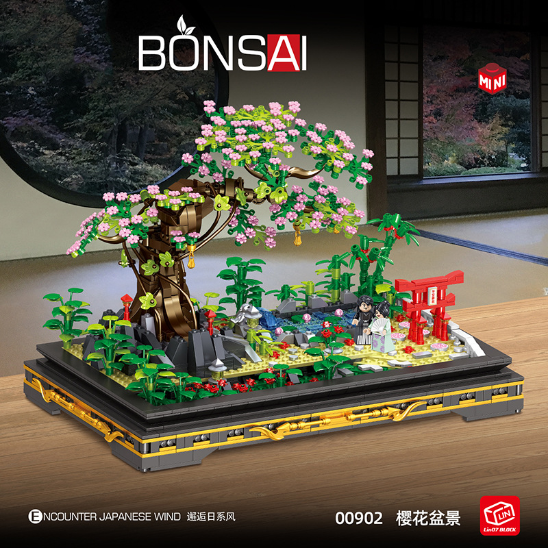 ZHEGAO 00902 Sakura Bonsai