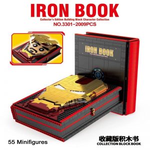 Creator Leji 3301 Iron Man Book (1)