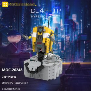 Creator Moc 26248 Claptrap (cl4p Tp) By Daarken Mocbrickland