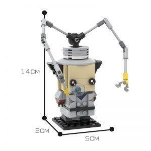 Creator Moc 35886 Inspector Gadget Brickheadz Mocbrickland (1)