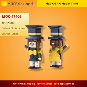 Creator Moc 47406 Hat Kid A Hat In Time By Brickhugger171 Mocbrickland (2)