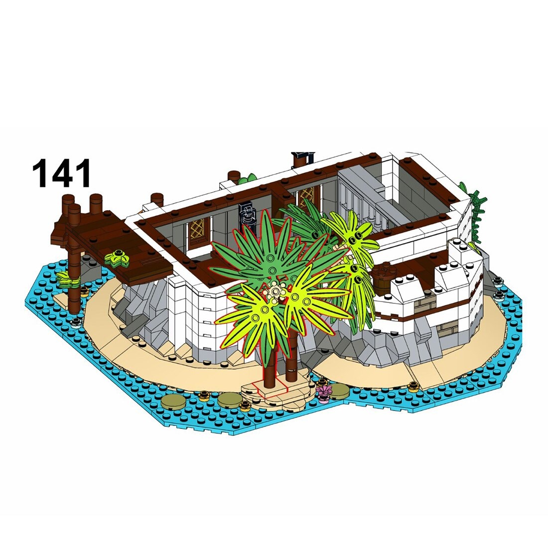 Creator Moc 77171 Forbidden Island By Llucky Mocbrickland (3) Creator Moc 77171 Forbidden Island By Llucky Mocbrickland (3)