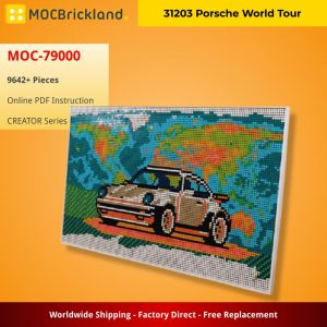 Creator Moc 79000 31203 Porsche World Tour By Jorah Mocbrickland (3)