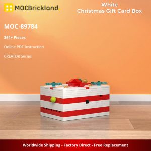 Creator Moc 89784 White Christmas Gift Card Box Mocbrickland (1)
