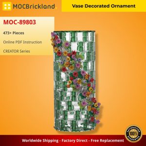 Creator Moc 89803 Vase Decorated Ornament Mocbrickland (5)