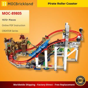 Creator Moc 89805 Pirate Roller Coaster Mocbrickland (4)