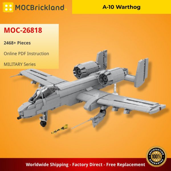 Military Moc 26818 A 10 Warthog By Asgardianstudio Mocbrickland (2)