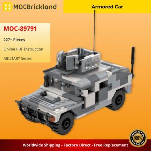 Military Moc 89791 Armored Car Mocbrickland (3)