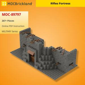 Military Moc 89797 Rifles Fortress Mocbrickland (5)