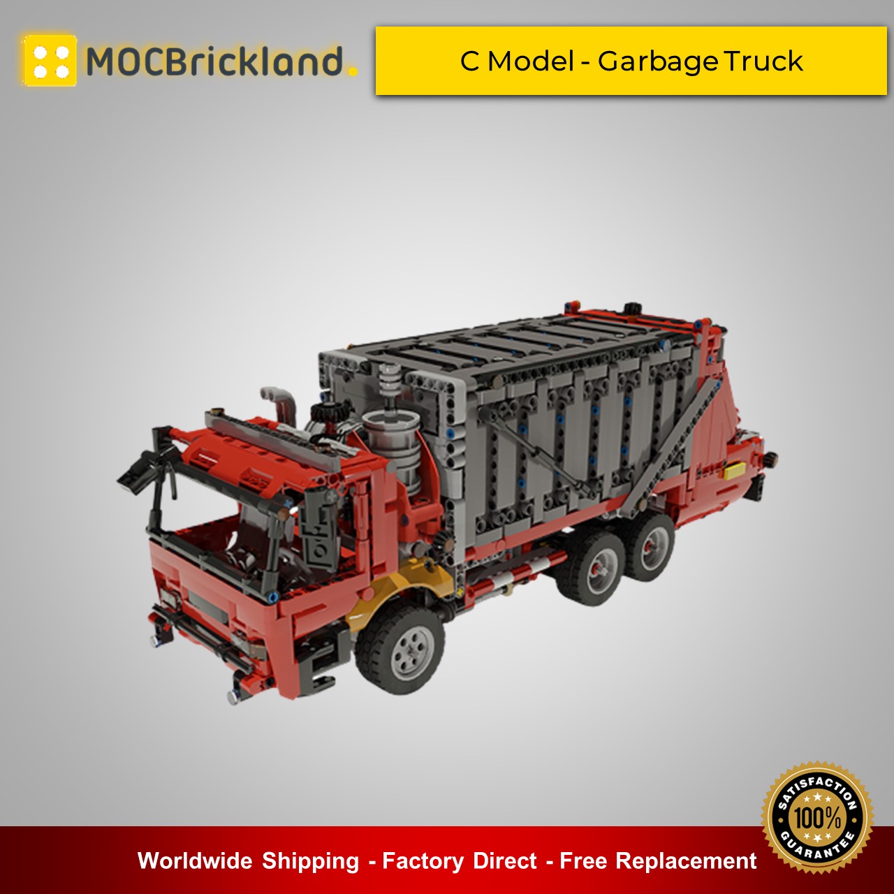 Mocbrickland Moc 38031 42098 C Model – Garbage Truck (2) Mocbrickland Moc 38031 42098 C Model – Garbage Truck (2)
