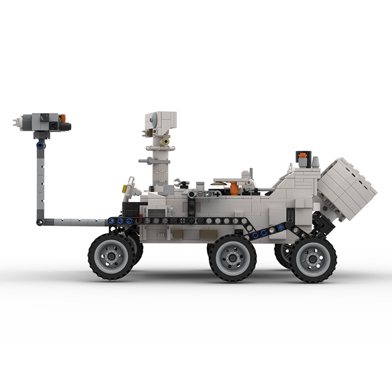 MOCBRICKLAND MOC-48997 Perseverance Mars Rover & Ingenuity Helicopter – NASA 