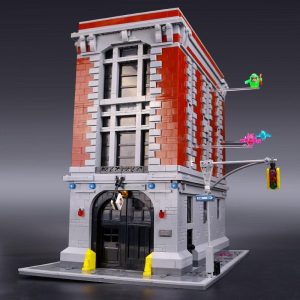 Modular Building Leji 7742 Ghostbusters Firehouse Headquarters