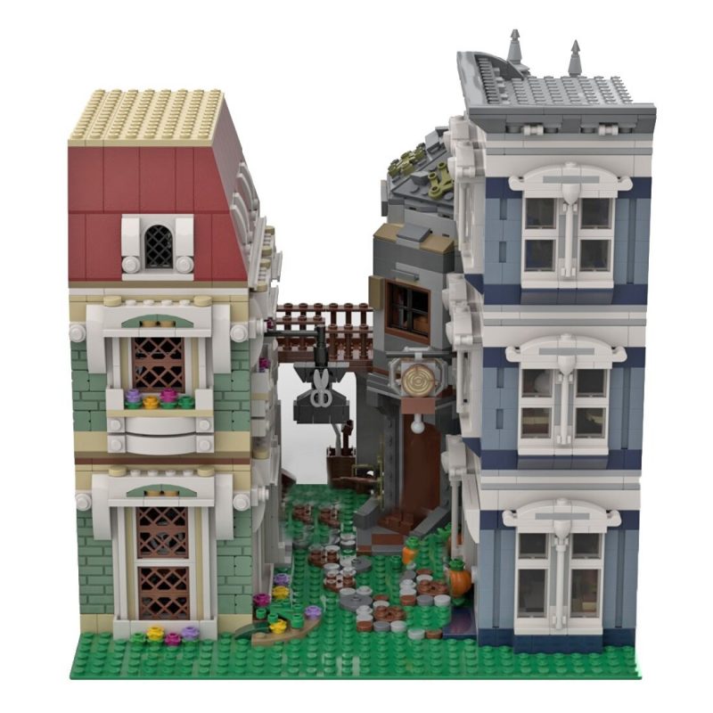 MOCBRICKLAND MOC 53778-68006 Silkwood Street and Tiki Surf Bar