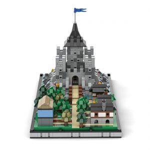 Modular Building Moc 89806 Medieval Castle By Mini Custom Set Mocbrickland (6)