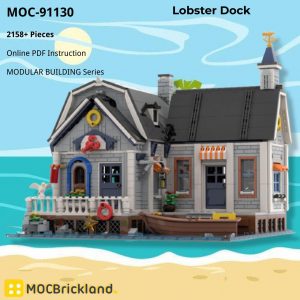 Modular Building Moc 91130 Lobster Dock By Jeongwone Mocbrickland (4)