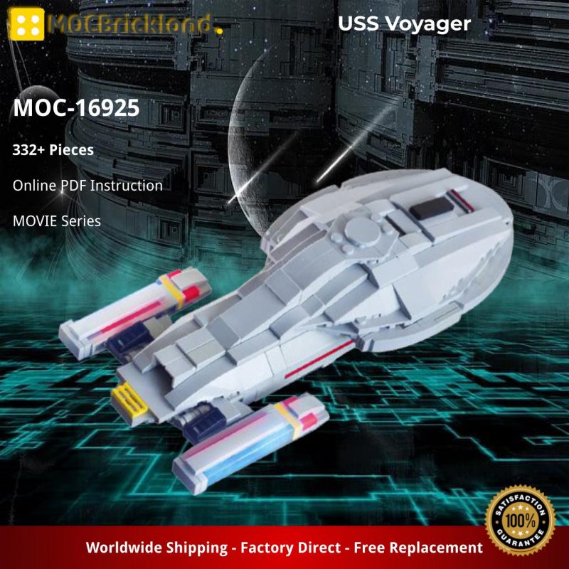MOCBRICKLAND MOC-16925 USS Voyager