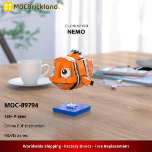 Movie Moc 89794 Clownfish From Finding Nemo Mocbrickland
