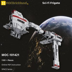 Space Moc 101421 Sci Fi Frigate By Ky Ebricks Mocbrickland (5)