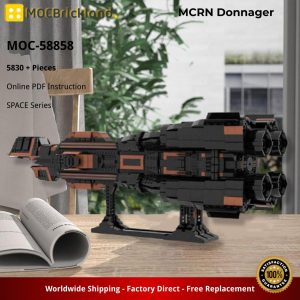 Space Moc 58858 Mcrn Donnager By Brickgloria Mocbrickland (5)