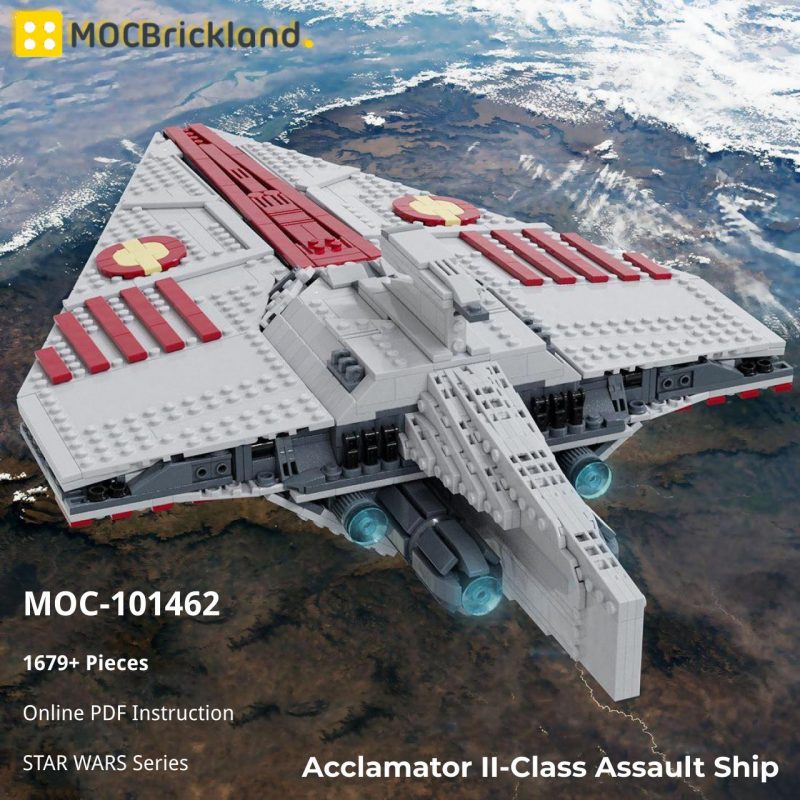 MOCBRICKLAND MOC-101462 Acclamator II-Class Assault Ship