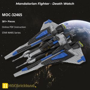 Star Wars Moc 32465 Mandalorian Fighter Death Watch By Brickboyz Custom Designs Mocbrickland (2)