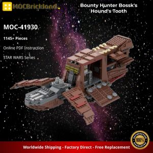 Star Wars Moc 41930 Bounty Hunter Bossk's Hound's Tooth By Bigfoot.mg Mocbrickland (2)