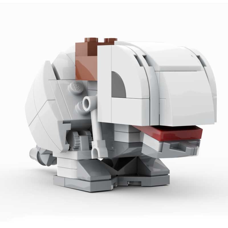 MOCBRICKLAND MOC-51323 Blurrg (from The Mandalorian)