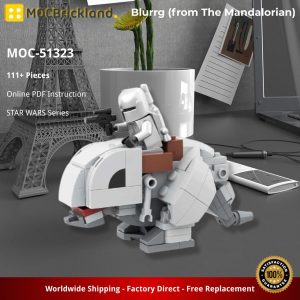 Star Wars Moc 51323 Blurrg (from The Mandalorian) By Thomin Mocbrickland (4)