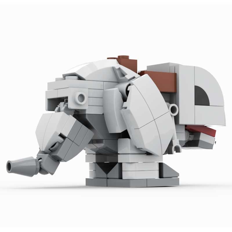 MOCBRICKLAND MOC-51323 Blurrg (from The Mandalorian)