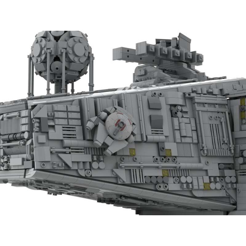 MOCBRICKLAND MOC-59329 Falcon Hides On Imperial Star Destroyer
