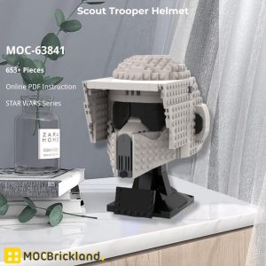 Star Wars Moc 63841 Scout Trooper Helmet By Albo.lego Mocbrickland (6)