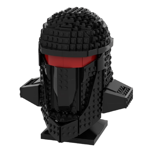 MOCBRICKLAND MOC-69036 Emperor’s Shadow Guard Helmet
