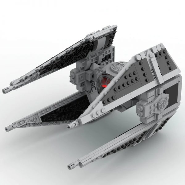 Star Wars Moc 70840 Tie Interceptor (tiein Interceptor) By Scruffybrickherder Mocbrickland (6)