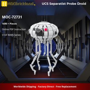 Star Wars Moc 72731 Ucs Separatist Probe Droid By Bowdbricks Mocbrickland (2)