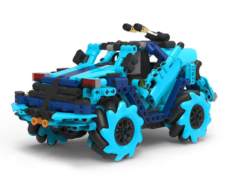 KAIYU K96103 Emma M Wheat Wheel Programming Robot: Blue Storm