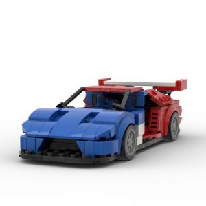 Technician Moc 33196 2016 Ford Gt By Legotuner33 Mocbrickland (1)