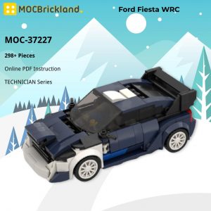 Technician Moc 37227 Ford Fiesta Wrc By Legotuner33 Mocbrickland (2)