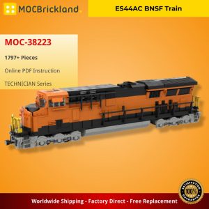 Technician Moc 38223 Es44ac Bnsf Train By Barduck Mocbrickland (2)