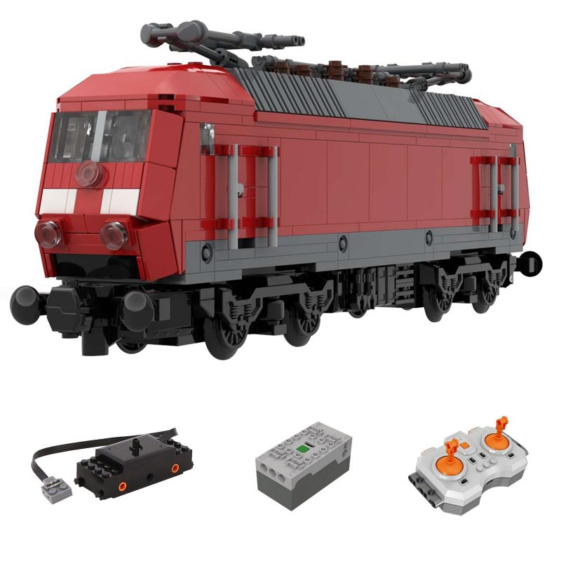 MOCBRICKLAND MOC-44321 DB BR 120 – Electric Locomotive