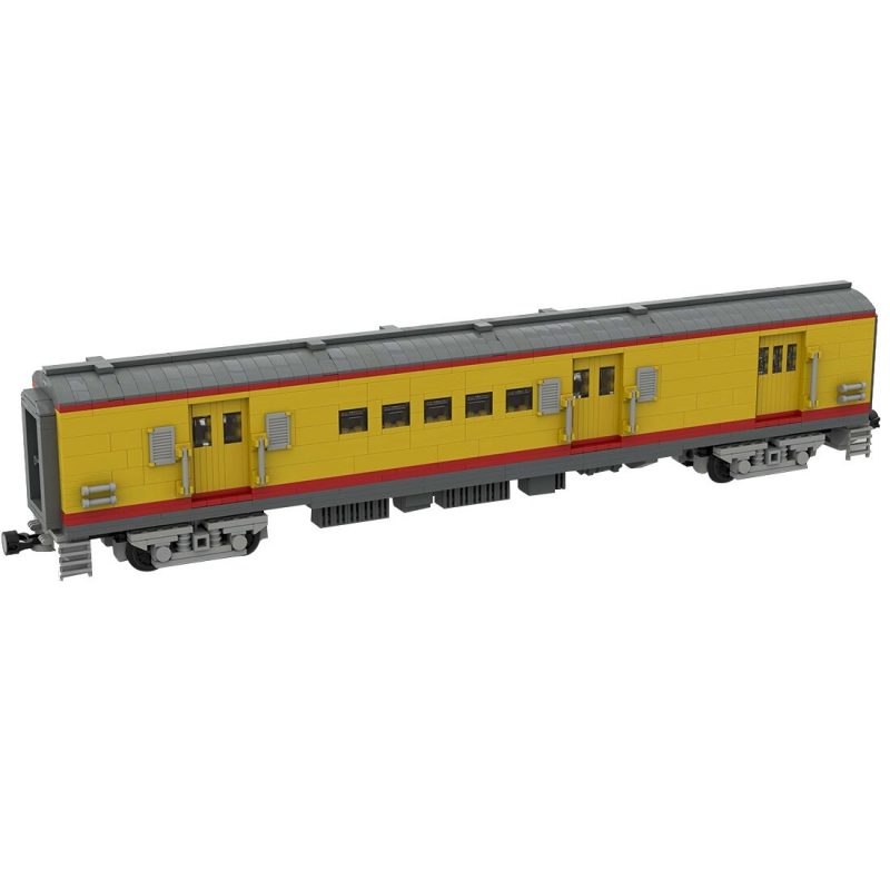 MOCBRICKLAND MOC-45185 Union Pacific RPO Coach