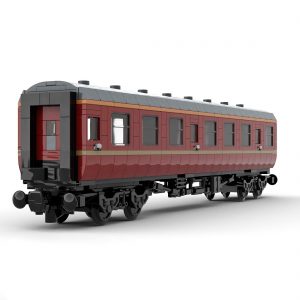 Technician Moc 52021 Hp Express Passenger Car By Brickdesigned Germany Mocbrickland (1)