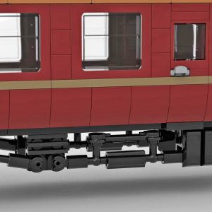 Technician Moc 52021 Hp Express Passenger Car By Brickdesigned Germany Mocbrickland (4)