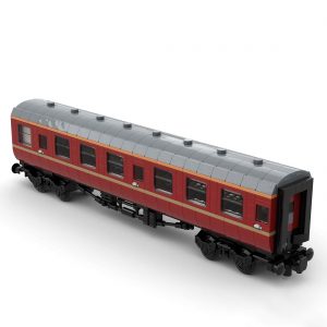 Technician Moc 52021 Hp Express Passenger Car By Brickdesigned Germany Mocbrickland (5)