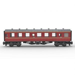 Technician Moc 52021 Hp Express Passenger Car By Brickdesigned Germany Mocbrickland (6)