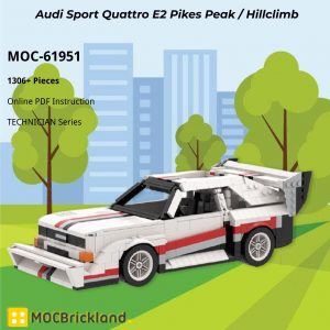 Technician Moc 61951 Audi Sport Quattro E2 Pikes Peak Hillclimb By Pingubricks Mocbrickland (2)