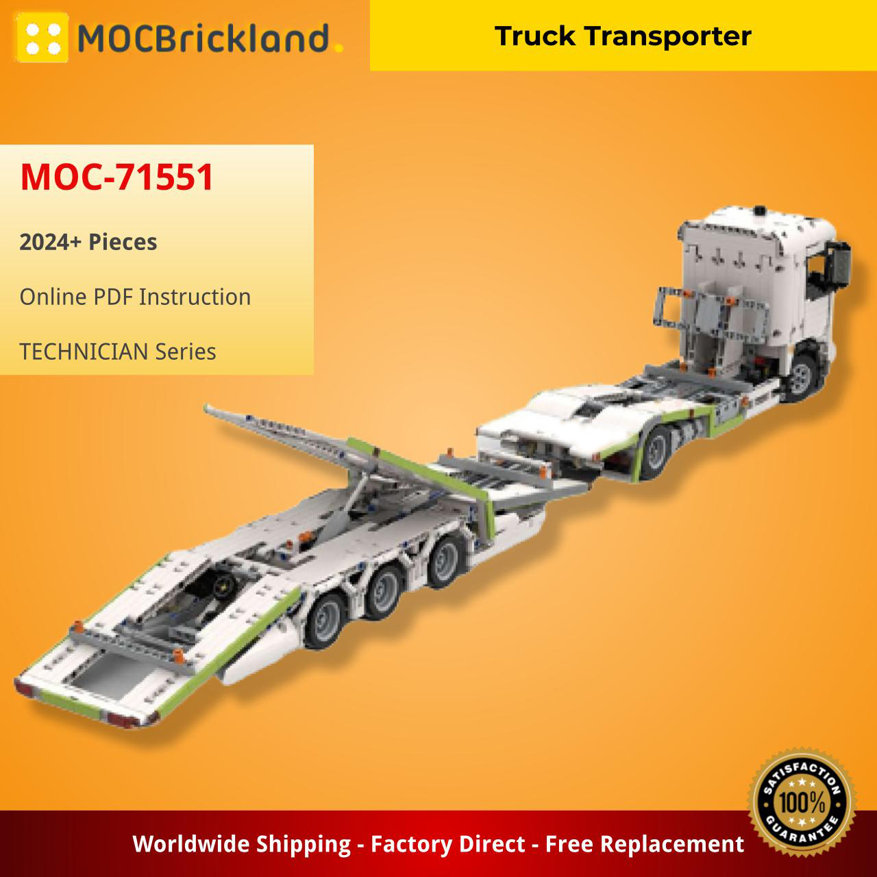 Technician Moc 71551 Truck Transporter By Mcd Technic Mocbrickland Technician Moc 71551 Truck Transporter By Mcd Technic Mocbrickland