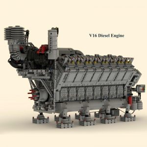 Technician Moc 73232 V16 Diesel Engine By Legolaus Mocbrickland (2)